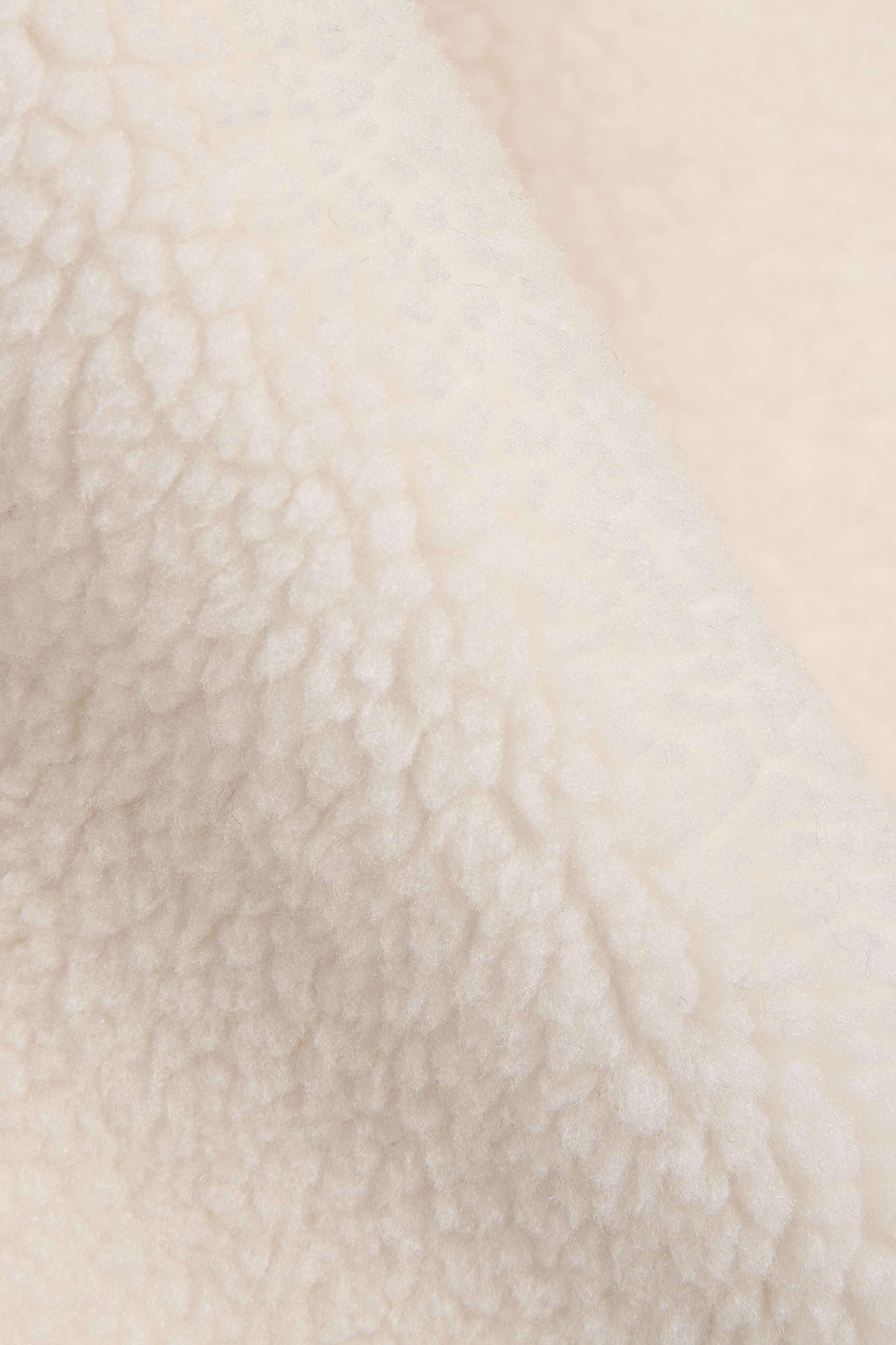 W. Cloudfleece™ Jacket w. hood - Creme